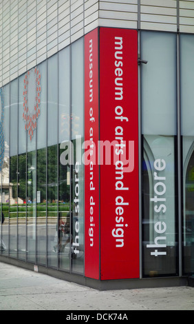 Museum für Kunst und design Stockfoto