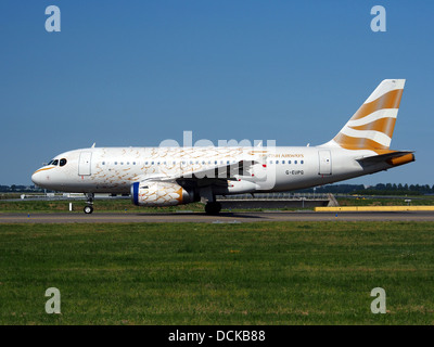 G-EUPG British Airways Airbus A319-131 - Cn 1222 Rollzeiten 21july2013 Pic-007 Stockfoto