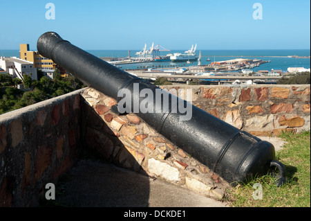 Fort Frederick, 1799 und Hafen, Port Elizabeth, Eastern Cape, Südafrika Stockfoto