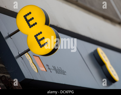 19.08.2013 EE Shop anmelden Southend-on-sea Stockfoto