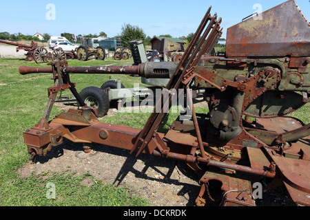 40-mm-Flak-Geschütz Stockfoto