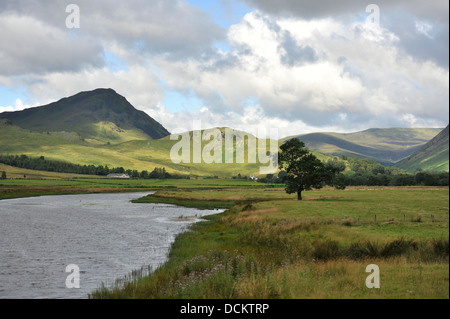 Fluß Tay in Schottland Glen lyon Stockfoto