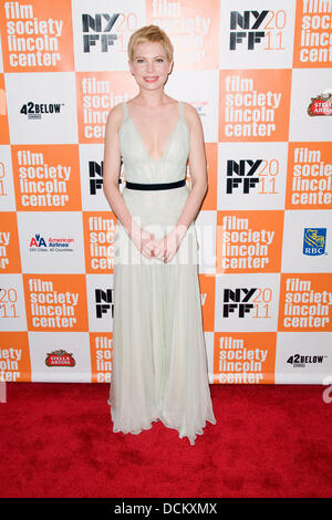 Michelle Williams 49th Annual New York Film Festival Premiere von "Meine Woche mit Marilyn" - Roter Teppich Ankunft New York City, USA - 09.10.11 Stockfoto