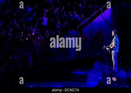 James Blunt live am Coliseu Dos Recreios durchführen. Lissabon, Portugal 16,10.11 Stockfoto