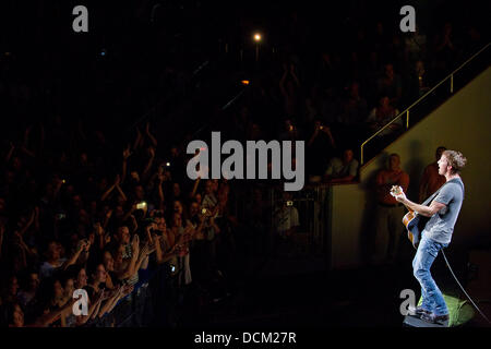 James Blunt live am Coliseu Dos Recreios durchführen. Lissabon, Portugal 16,10.11 Stockfoto