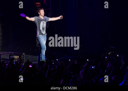 James Blunt live am Coliseu Dos Recreios durchführen. Lissabon, Portugal 16,10.11 Stockfoto