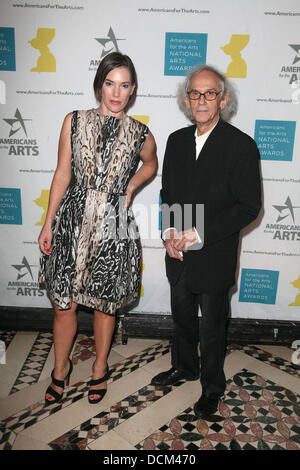 Josephine Meckseper, Christo, bei der National Arts Awards 2011 präsentiert von Americans For the Arts statt im Restaurant Cipriani 42nd Street. New York City, USA - 17.10.11 Stockfoto