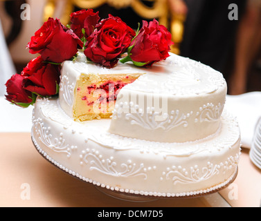 Hochzeitstorte Stockfoto