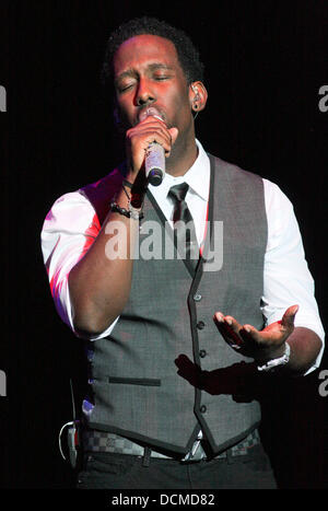 Boyz II Men führen in Konzert im The Lyric Theatre Stuart, Florida - 21.10.11 Stockfoto