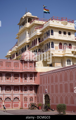 Stadtschloss - Jaipur, Rajasthan, Indien Stockfoto