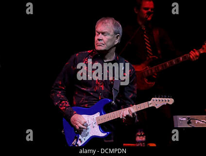 Glen Campbell Durchführung seiner "guten Zeiten - The Final Farewell" tour in Liverpool Philharmonic Hall Liverpool, England - 25.10.11 Stockfoto