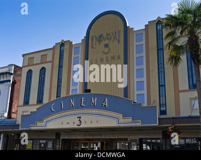 dh Victoria Avenue WANGANUI NEW ZEALAND Front Art Deco Embassy 3 Kinogebäude Architektur whanganui Stockfoto