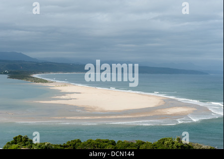 Sandbank in Plettenberg Bay, Südafrika Stockfoto