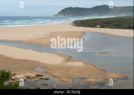 Strand, Sedgefield, Western Cape, Südafrika Stockfoto