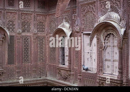 Meherangarh Fort - Jodhpur, Rajashtan, Indien Stockfoto