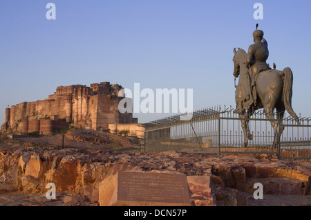 Meherangarh Fort - Jodhpur, Rajashtan, Indien Stockfoto