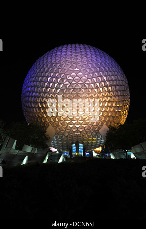 ORLANDO, FLORIDA - 6. Juni 2012: Disneys EPCOT Center Bereich Stockfoto