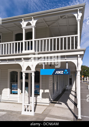 dh Kolonialgebäude Martinborough WAIRARAPA NEW ZEALAND ANZ bank Stockfoto