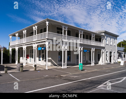 dh Kolonialgebäude Martinborough WAIRARAPA NEW ZEALAND ANZ bank Stockfoto