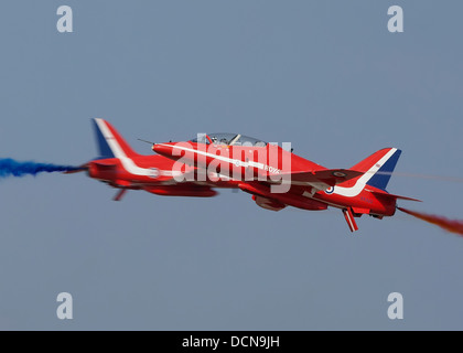 Red Arrows anzeigen team Stockfoto