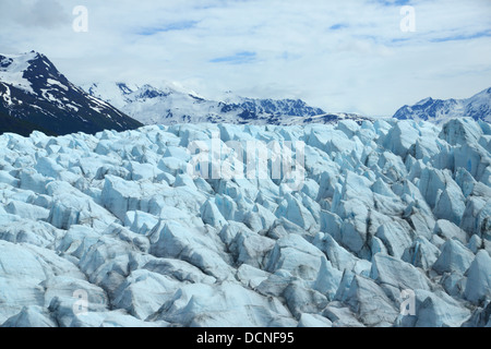 Gletscher im Inneren See George in der Nähe von Anchorage, Alaska Stockfoto