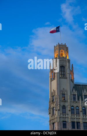 San Antonio, Texas - The Emily Morgan Hotel, ehemals den Medical Arts Building. Stockfoto