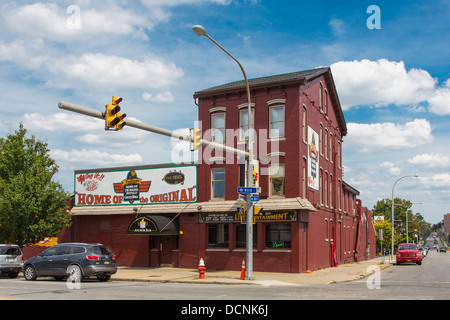 Der Anchor Bar, Heimat von Chicken Wings in der Stadt Buffalo New York Vereinigte Staaten Stockfoto
