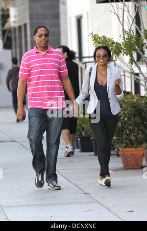 Amerie und Lenny Nicholson Shoppen in Beverly Hills, Los Angeles