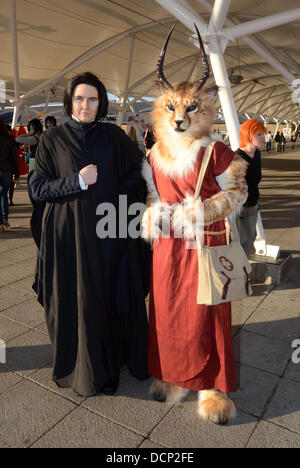 Cosplayer 2011 MCM Expo London Comic Con in Excel centre London, England - 28.10.11 Stockfoto