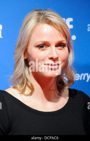 Charlene, Prinzessin von Monaco Grand Opening von "Grace Kelly: von Filmstar Prinzessin Ausstellung"-Ankünfte am TIFF Bell Lightbox.  Toronto, Kanada - 02.11.11 Stockfoto