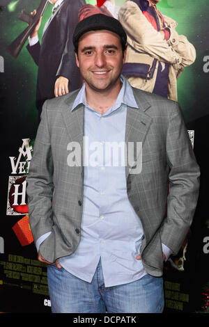 David Krumholtz die Premiere von 'A sehr Harold & Kumar 3D Christmas' hielt an der chinesischen Theater Hollywood, USA - 02.11.11 Stockfoto