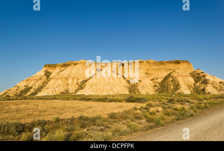 Bardenas Reales - Navarra - Spanien Stockfoto