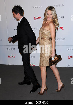 Matthew Bellamy und Kate Hudson LACMA Kunst und Film-Gala zu Ehren von Clint Eastwood und John Baldessari im LACMA Los Angeles, Kalifornien - 05.11.11 Stockfoto