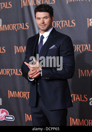 Kellan Lutz 'Unsterblichen 3D' Los Angeles premiere beim Nokia Theatre L.A. Live Los Angeles, Kalifornien - 07.11.11 Stockfoto