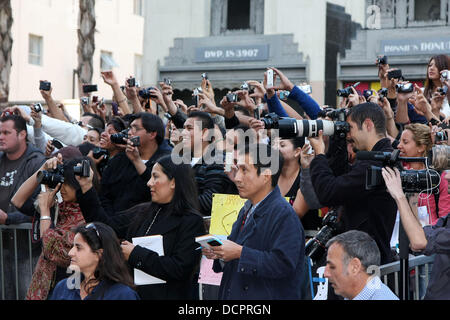 LOS ANGELES - 8 NOV: Shakira in Hollywood Fuß von Fame feierlichen Verleihung eines Sterns auf Shakira im W Hollywood am 8. November 2011 in Los Angeles, CA Stockfoto