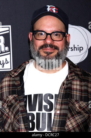 David Cross After Party für Montblanc präsentiert die 10. jährliche Produktion von "The 24 Hour spielt On Broadway" bei BB Kings - Ankünfte geführt New York City, USA - 14.11.11 Stockfoto