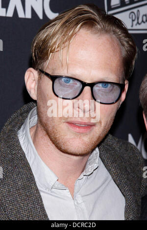 Paul Bettany After Party für Montblanc präsentiert die 10. jährliche Produktion von "The 24 Hour spielt On Broadway" bei BB Kings - Ankünfte geführt New York City, USA - 14.11.11 Stockfoto