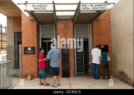 Apartheid Museum, Johannesburg, Südafrika Stockfoto