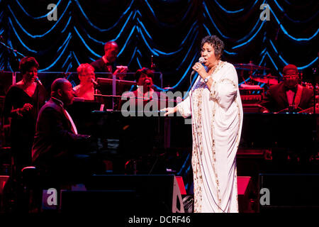 Aretha Franklin beim Austin City Limits Live Moody Theater. Austin, Texas - 15.11.11 Stockfoto