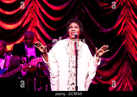 Aretha Franklin beim Austin City Limits Live Moody Theater. Austin, Texas - 15.11.11 Stockfoto