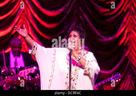 Aretha Franklin beim Austin City Limits Live Moody Theater. Austin, Texas - 15.11.11 Stockfoto