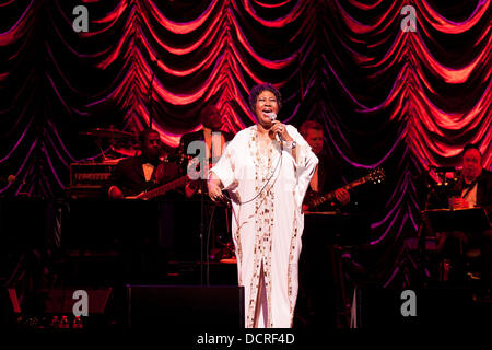 Aretha Franklin beim Austin City Limits Live Moody Theater. Austin, Texas - 15.11.11 Stockfoto