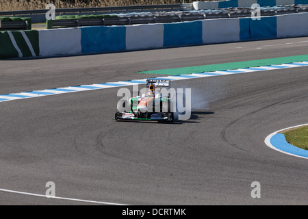 Sahara Force India F1 Team - Jules Bianchi - 2013 Stockfoto