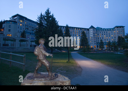 FAIRMONT CHATEAU LAKE LOUISE HOTEL BANFF NATIONALPARK ALBERTA KANADA Stockfoto