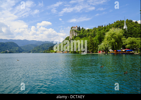 Triglav, Bled, See, Slowenien, Nordslowenien Stockfoto