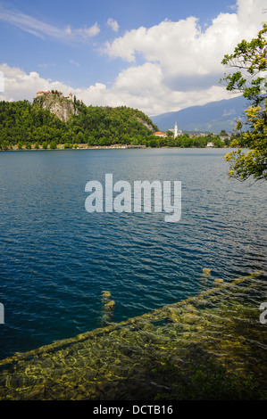 Triglav, Bled, See, Slowenien, Nordslowenien Stockfoto