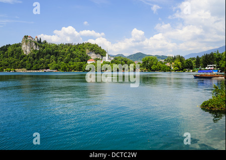 Triglav, Bled, See, Slowenien, Nordslowenien Stockfoto