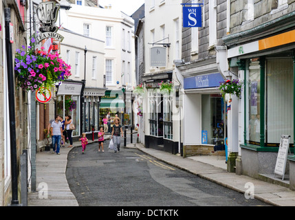 Launceston A Kleinstadt in Cornwall England UK Stockfoto