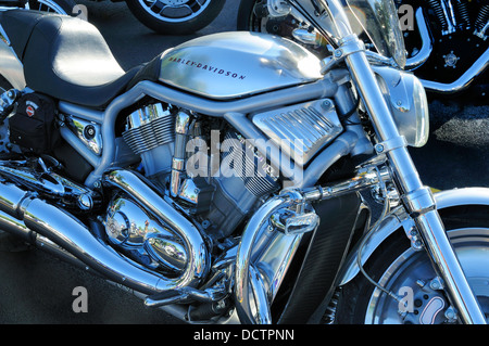 Harley Davidson V-Rod Motorrad Stockfoto