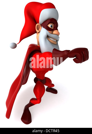 Super Santa claus Stockfoto